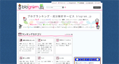 Desktop Screenshot of m.blogram.jp